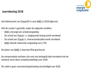 Lees meer over het artikel Jaarrekening 2018