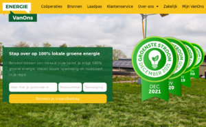 Lees meer over het artikel Energie afnemen via Energie Van Ons