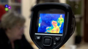 Lees meer over het artikel Wijkbewoners Hoep-Zuid ontdekken energieverliezen tijdens warmtewandeling